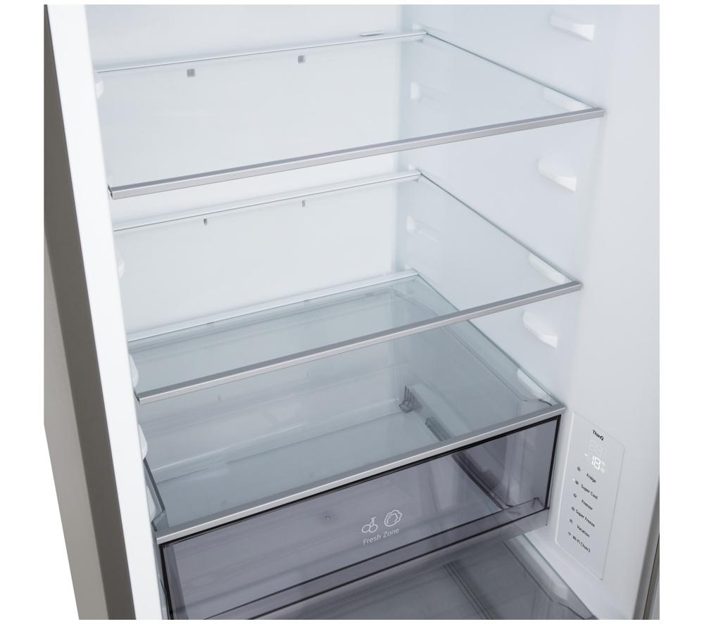 LG Fit & Max GBBSJ10EPY Smart 60/40 Fridge Freezer - Prime Silver image number 11 of 17