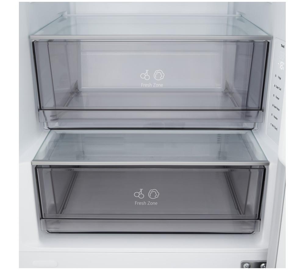 LG Fit & Max GBBSJ10EPY Smart 60/40 Fridge Freezer - Prime Silver image number 12 of 17