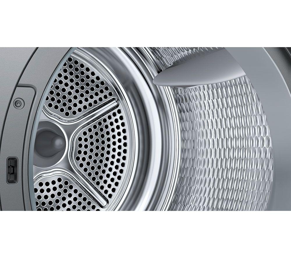 BOSCH Series 6 WQG245R2GB 9 kg Heat Pump Tumble Dryer - Graphite image number 7 of 11