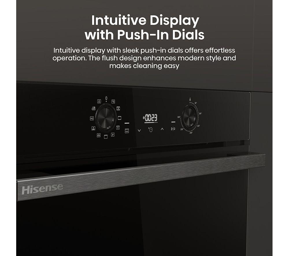 HISENSE Hi2 BI622ABPGUK Plug-in Electric Oven - Jet Black image number 8 of 20
