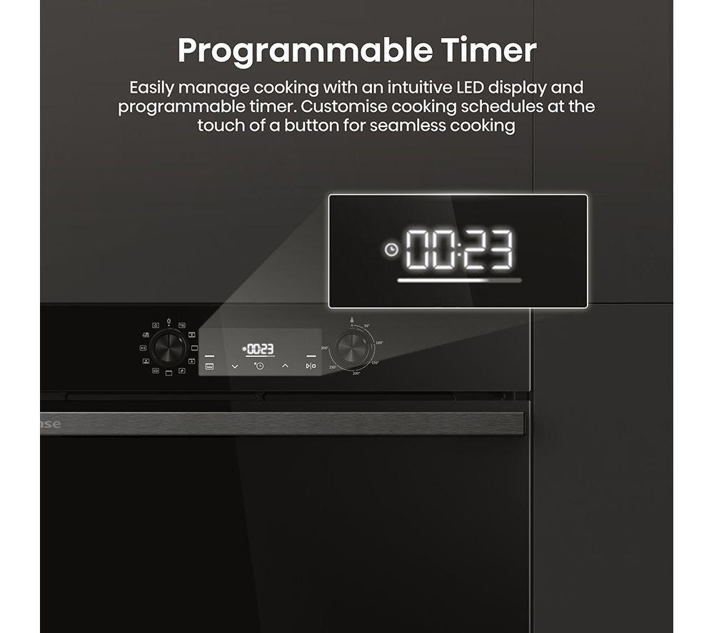 HISENSE Hi2 BI622ABPGUK Plug-in Electric Oven - Jet Black image number 18 of 20