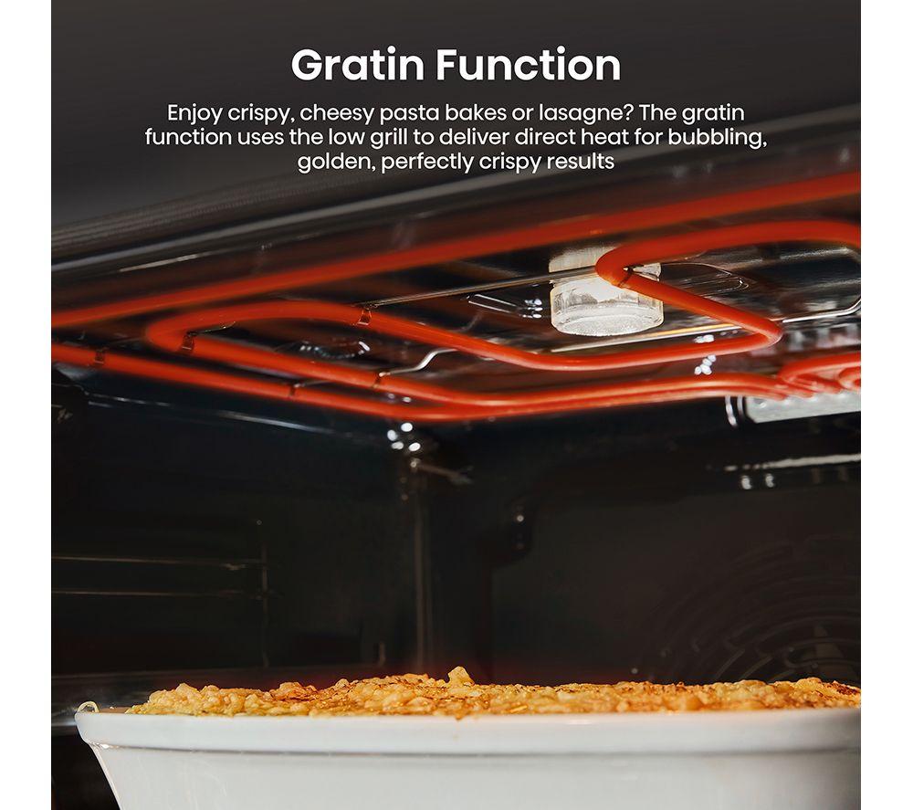 HISENSE Hi2 BI622AXPGUK Plug-in Electric Oven - Stainless Steel & Black image number 17 of 20