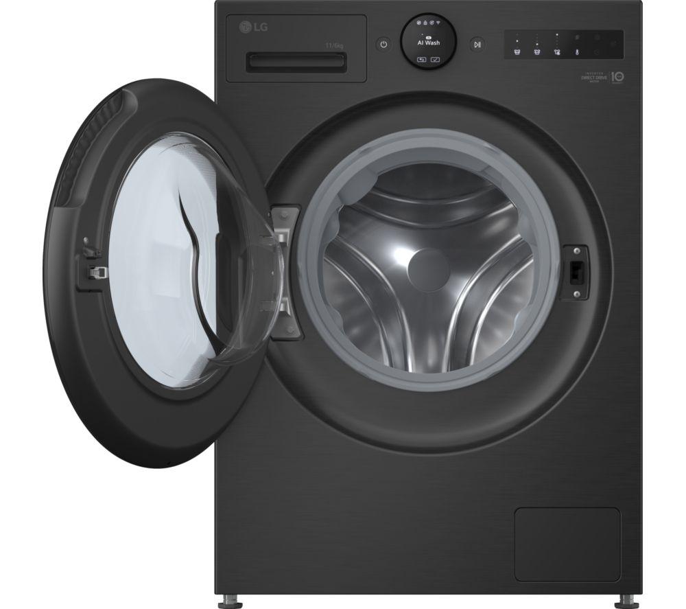 LG Series 7 AI Direct Drive W4X7016TBB WiFi-enabled 11 kg Washer Dryer - Matte Black image number 24 of 36