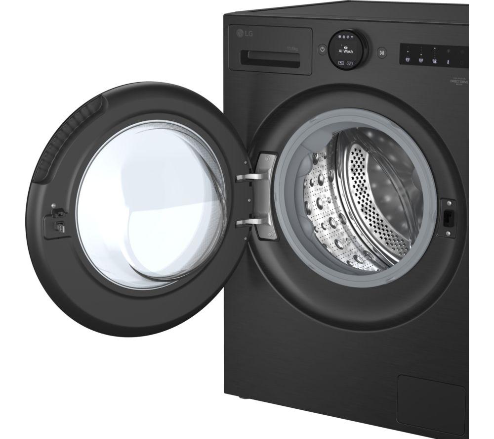 LG Series 7 AI Direct Drive W4X7016TBB WiFi-enabled 11 kg Washer Dryer - Matte Black image number 32 of 36