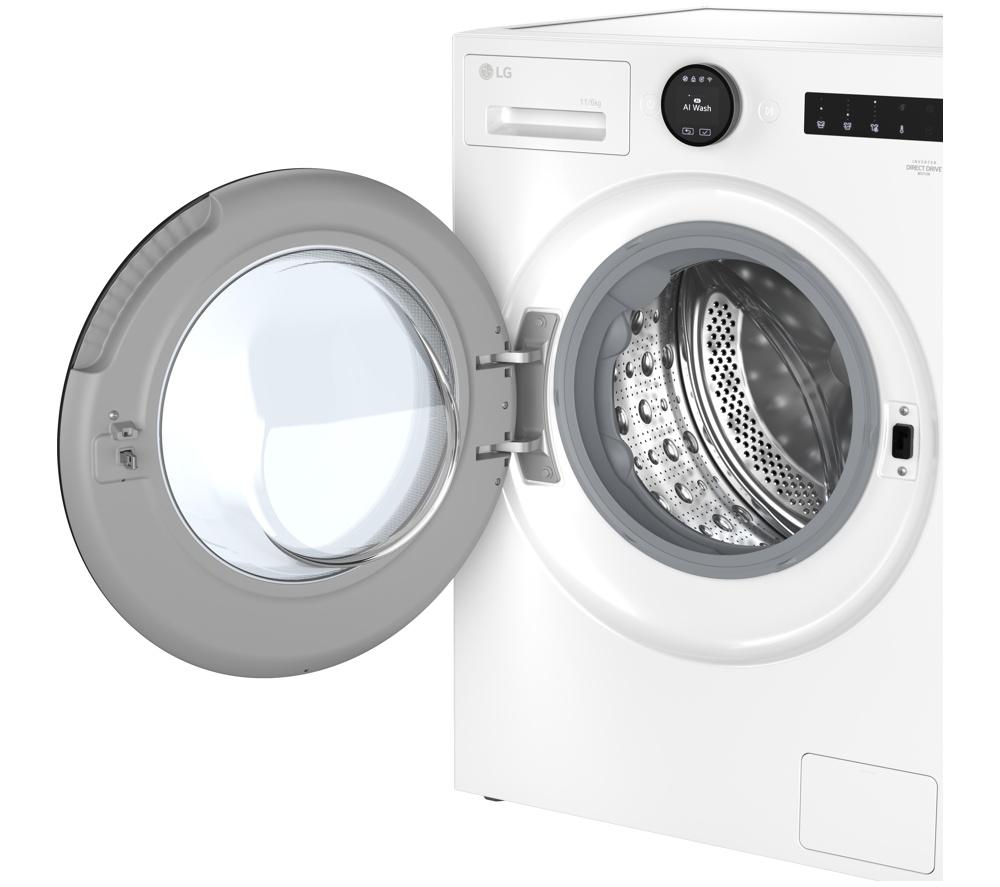 LG Series 7 AI Direct Drive W4X7016TWB WiFi-enabled 11 kg Washer Dryer - White image number 15 of 52