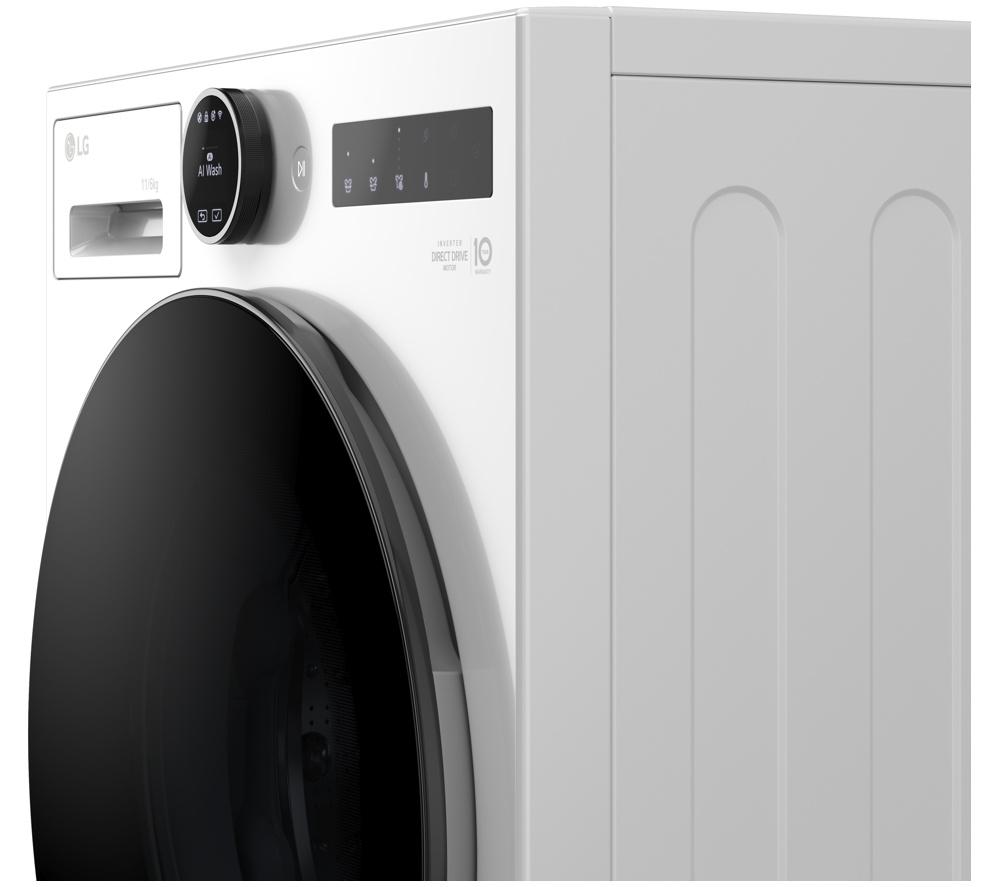 LG Series 7 AI Direct Drive W4X7016TWB WiFi-enabled 11 kg Washer Dryer - White image number 16 of 52