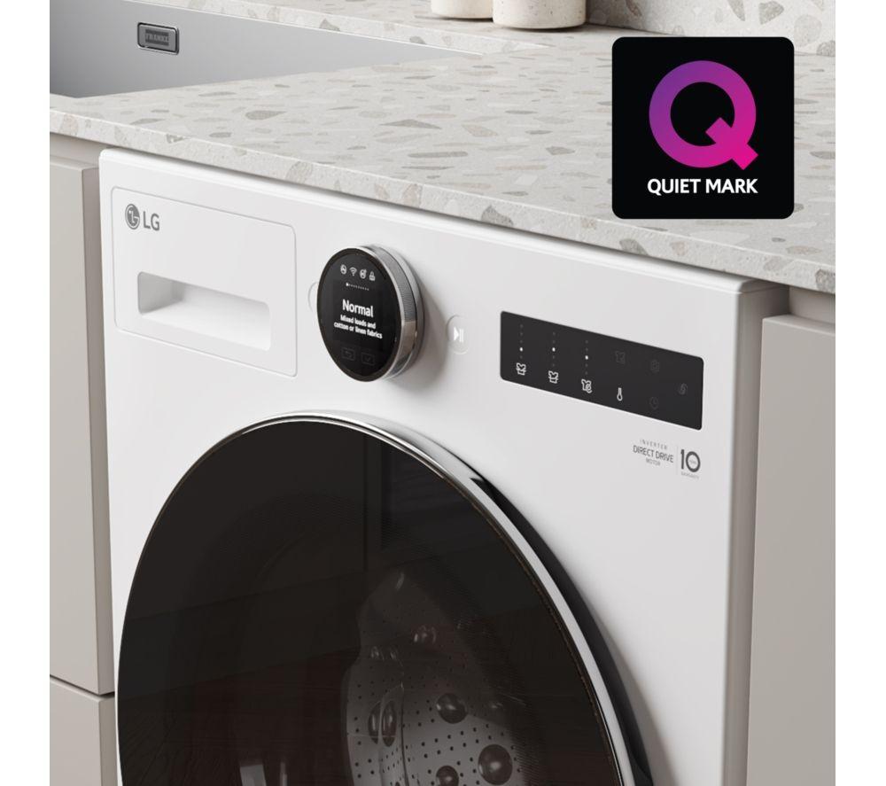 LG Series 7 AI Direct Drive W4X7016TWB WiFi-enabled 11 kg Washer Dryer - White image number 26 of 52