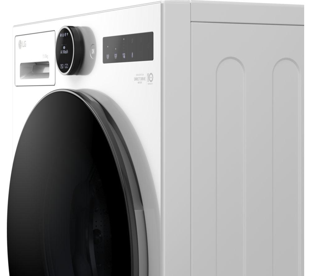 LG Series 7 AI Direct Drive W4X7016TWB WiFi-enabled 11 kg Washer Dryer - White image number 34 of 52