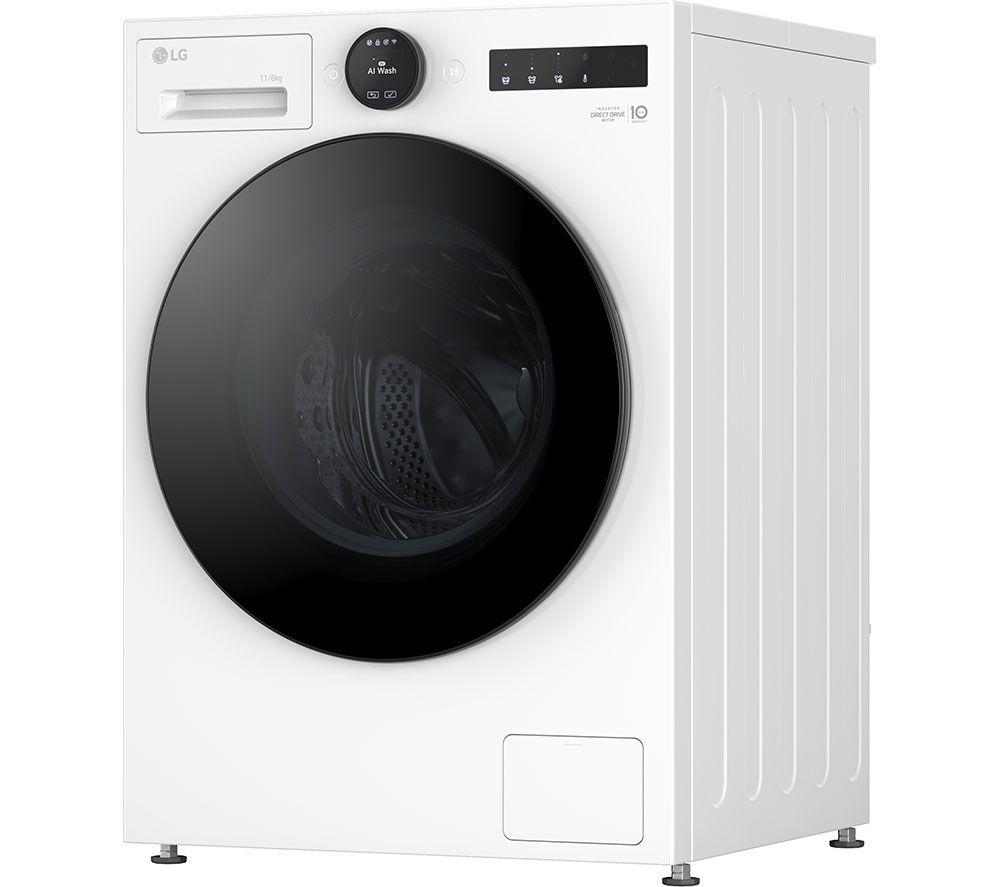 LG Series 7 AI Direct Drive W4X7016TWB WiFi-enabled 11 kg Washer Dryer - White image number 47 of 52