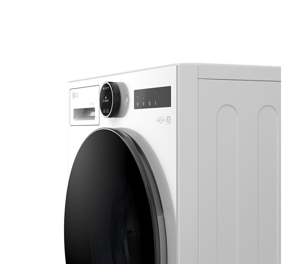 LG Series 7 AI Direct Drive W4X7016TWB WiFi-enabled 11 kg Washer Dryer - White image number 49 of 52