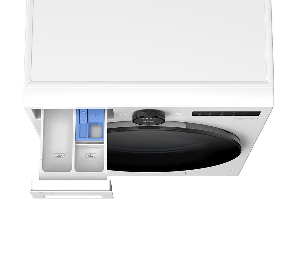 LG Series 7 AI Direct Drive W4X7016TWB WiFi-enabled 11 kg Washer Dryer - White image number 50 of 52