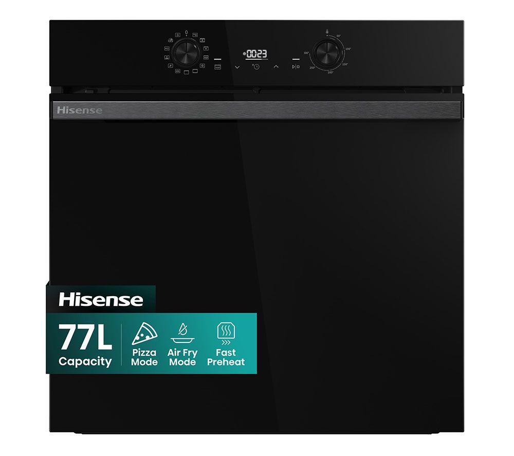 HISENSE Hi2 BI626PBUPUK Electric Pyrolytic Oven – Jet Black, Black