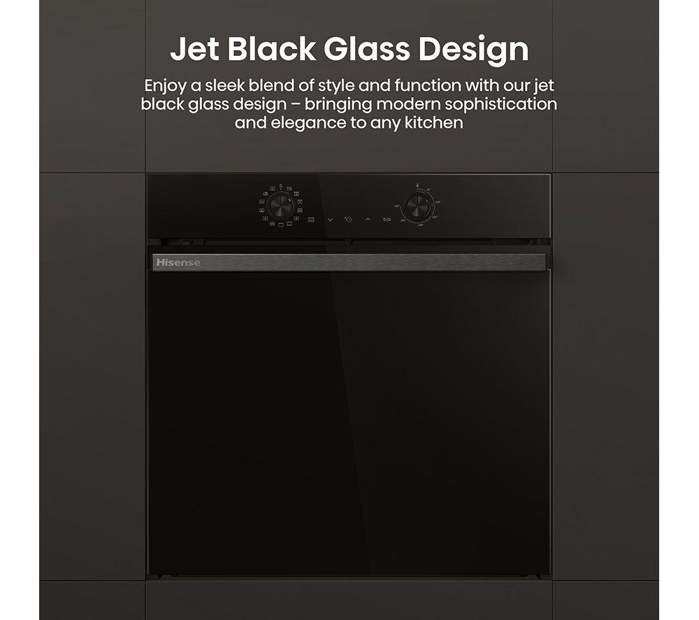 HISENSE Hi2 BI626PBUPUK Electric Pyrolytic Oven - Jet Black image number 8 of 41