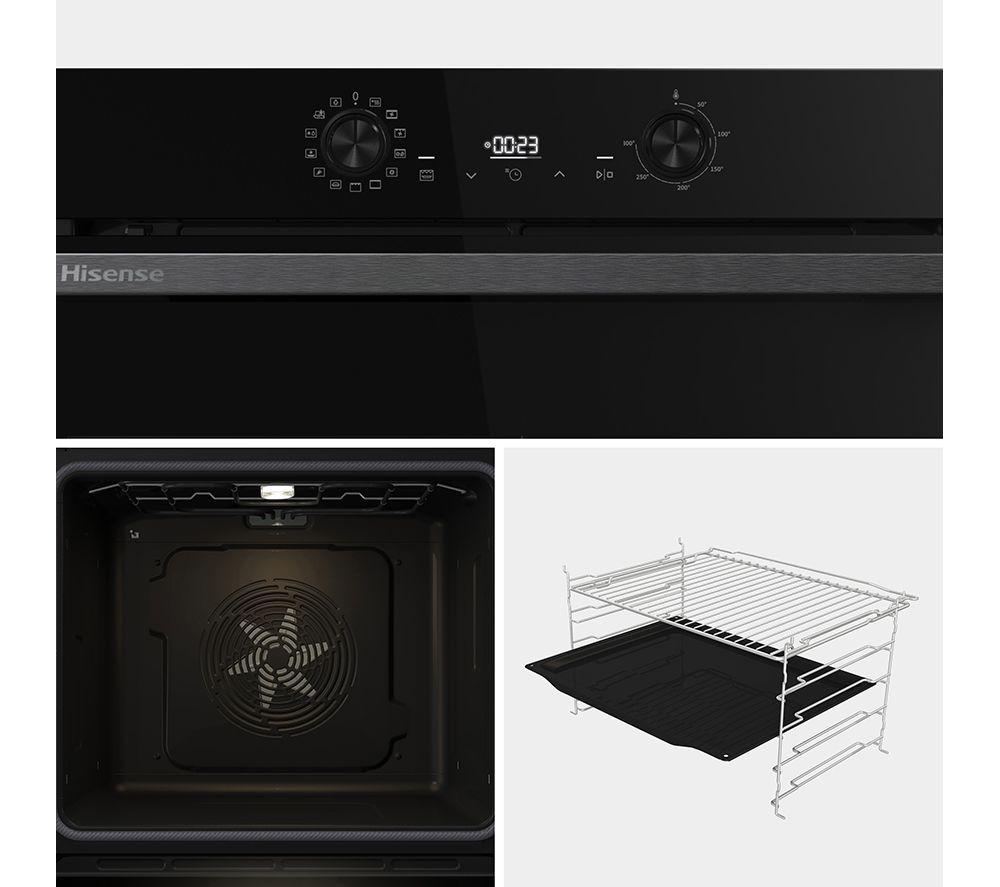 HISENSE Hi2 BI626PBUPUK Electric Pyrolytic Oven - Jet Black image number 12 of 41
