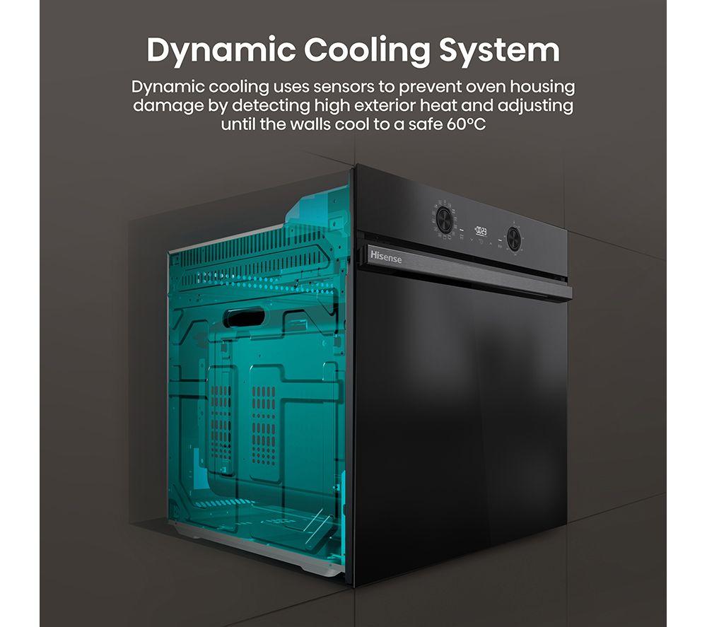HISENSE Hi2 BI626PBUPUK Electric Pyrolytic Oven - Jet Black image number 21 of 41