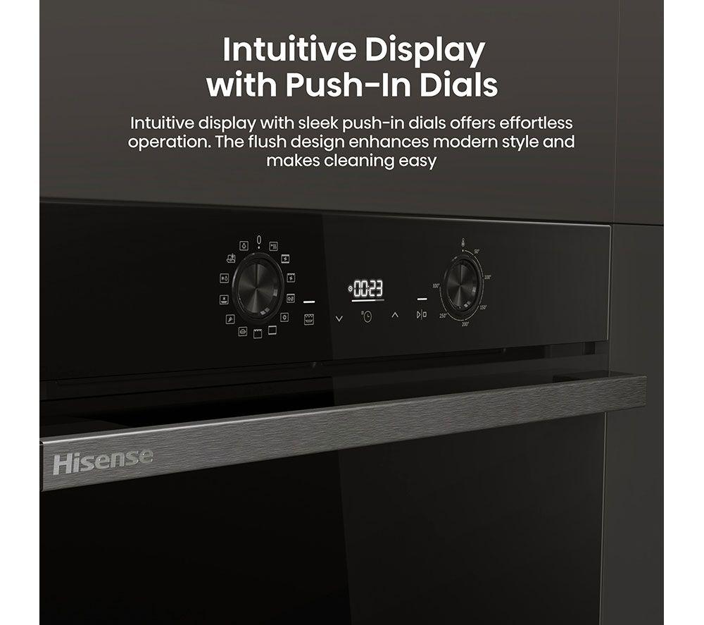 HISENSE Hi2 BI626PBUPUK Electric Pyrolytic Oven - Jet Black image number 31 of 41