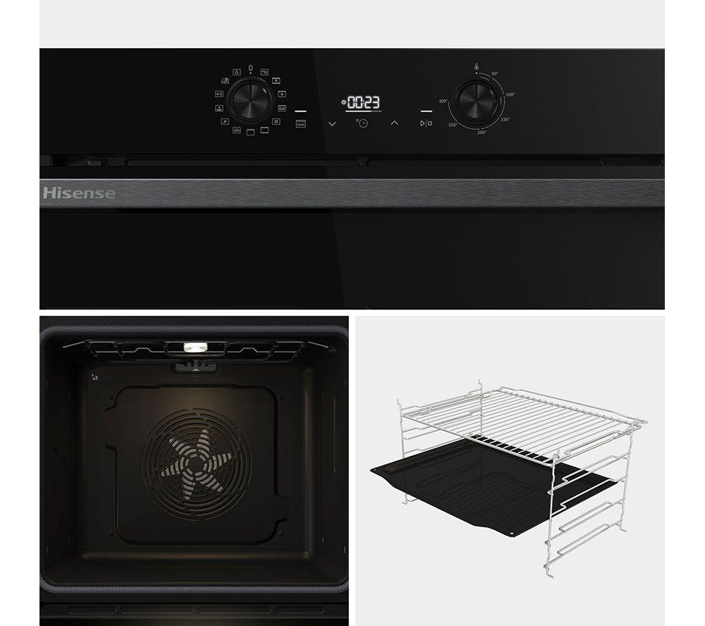 HISENSE Hi2 BI626PBUPUK Electric Pyrolytic Oven - Jet Black image number 33 of 41