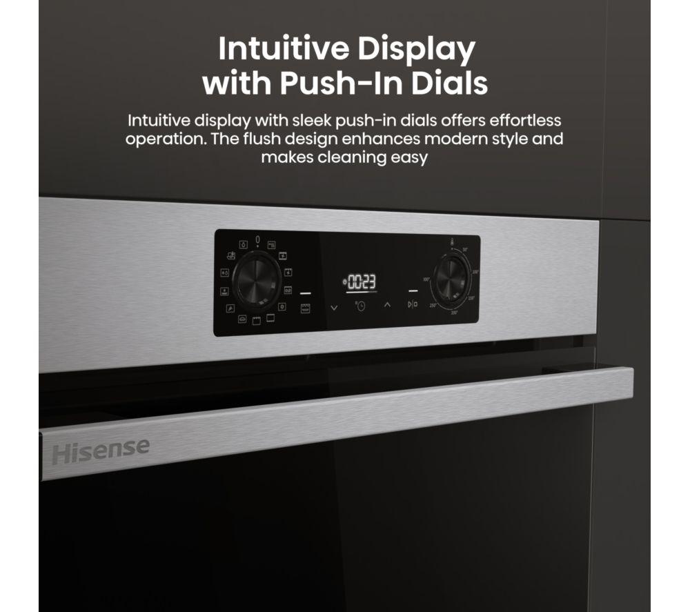 HISENSE Hi2 BI626PXUPUK Electric Pyrolytic Oven - Black image number 10 of 20