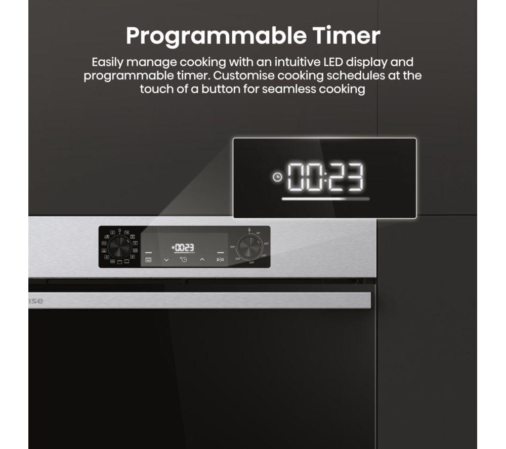 HISENSE Hi2 BI626PXUPUK Electric Pyrolytic Oven - Black image number 18 of 20