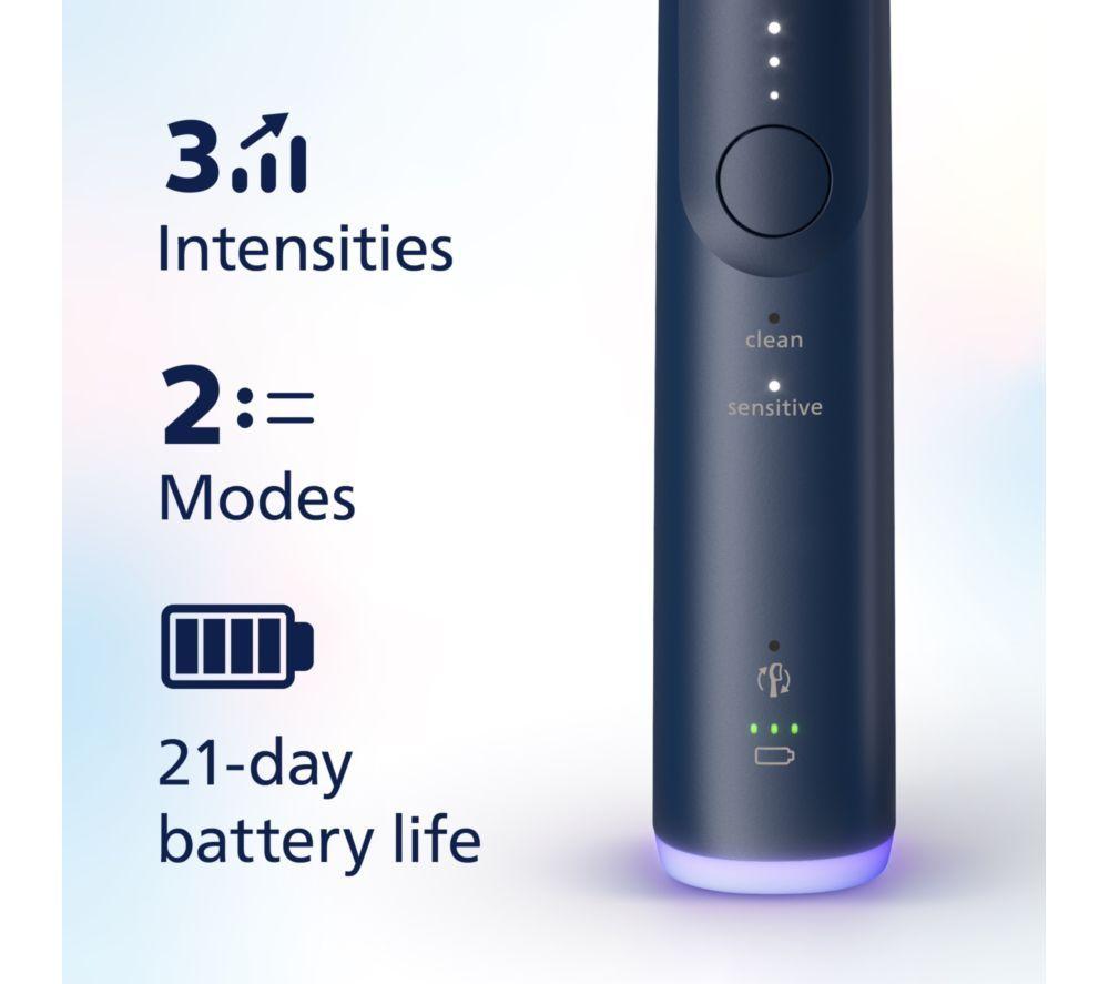 PHILIPS Sonicare Series 6100 HX7403/05 Electric Toothbrush - Navy Blue image number 3 of 5