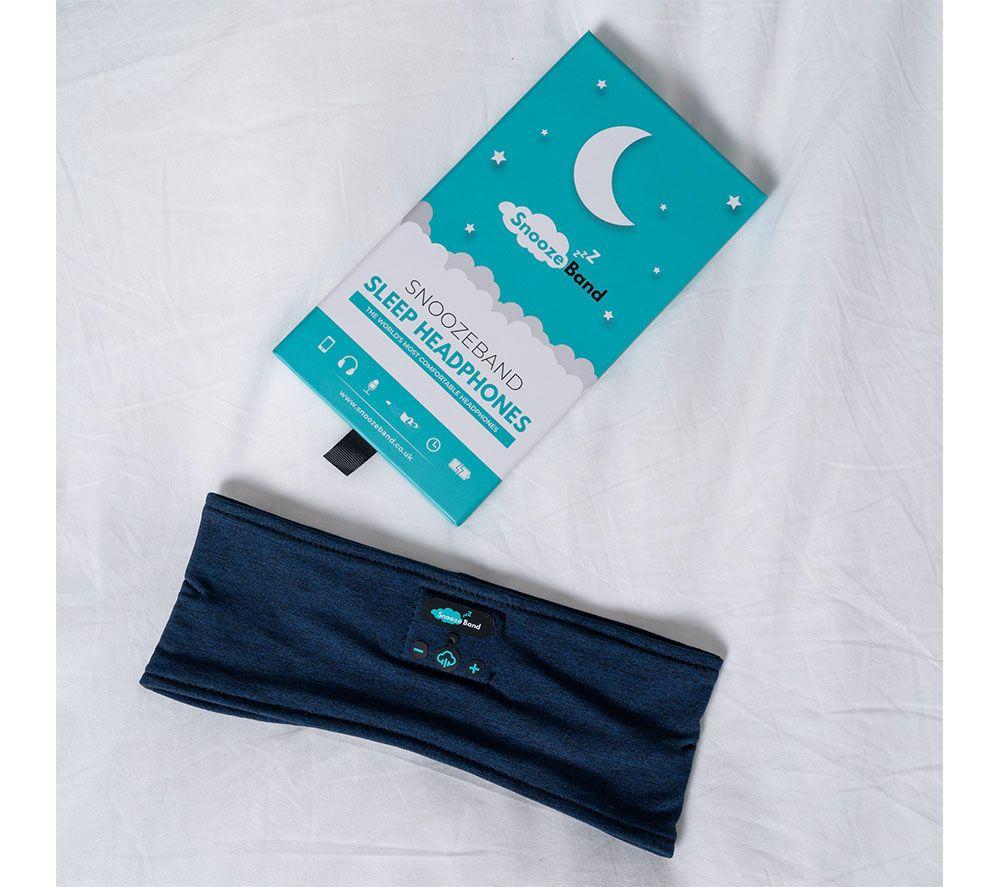 SNOOZEBAND Bluetooth Sleep Headphones - Navy image number 2 of 5