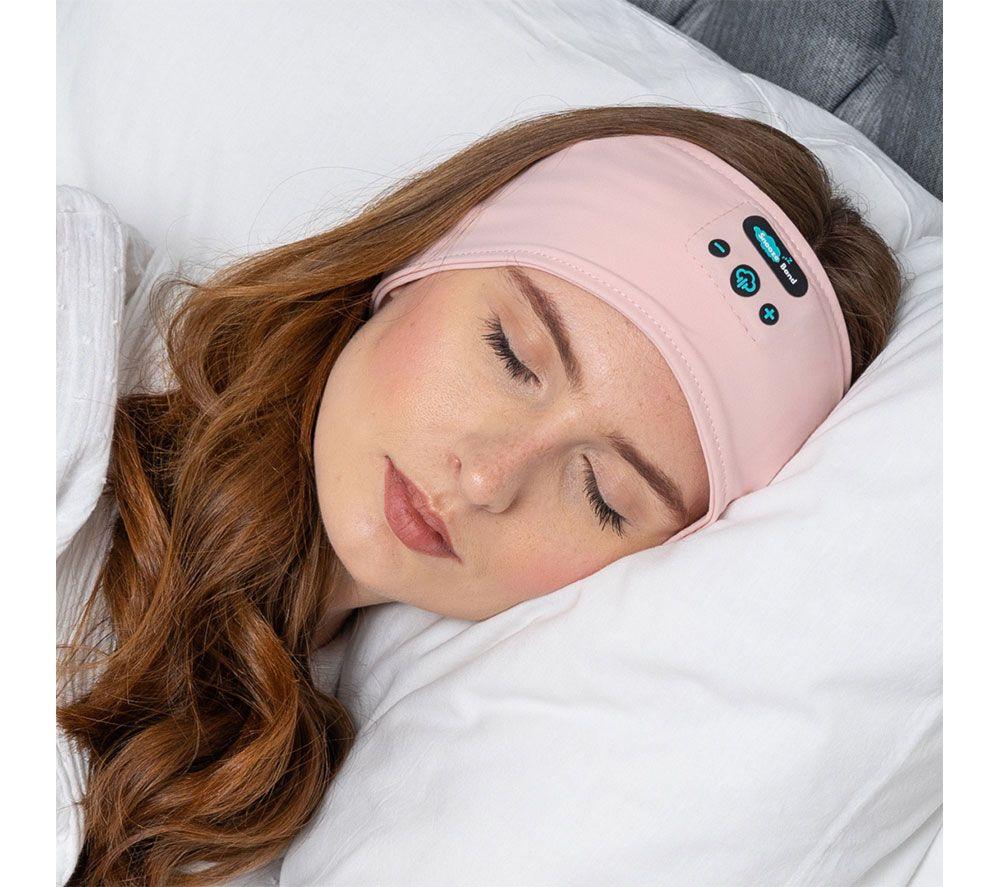 SNOOZEBAND Bluetooth Sleep Headphones - Pink image number 3 of 4