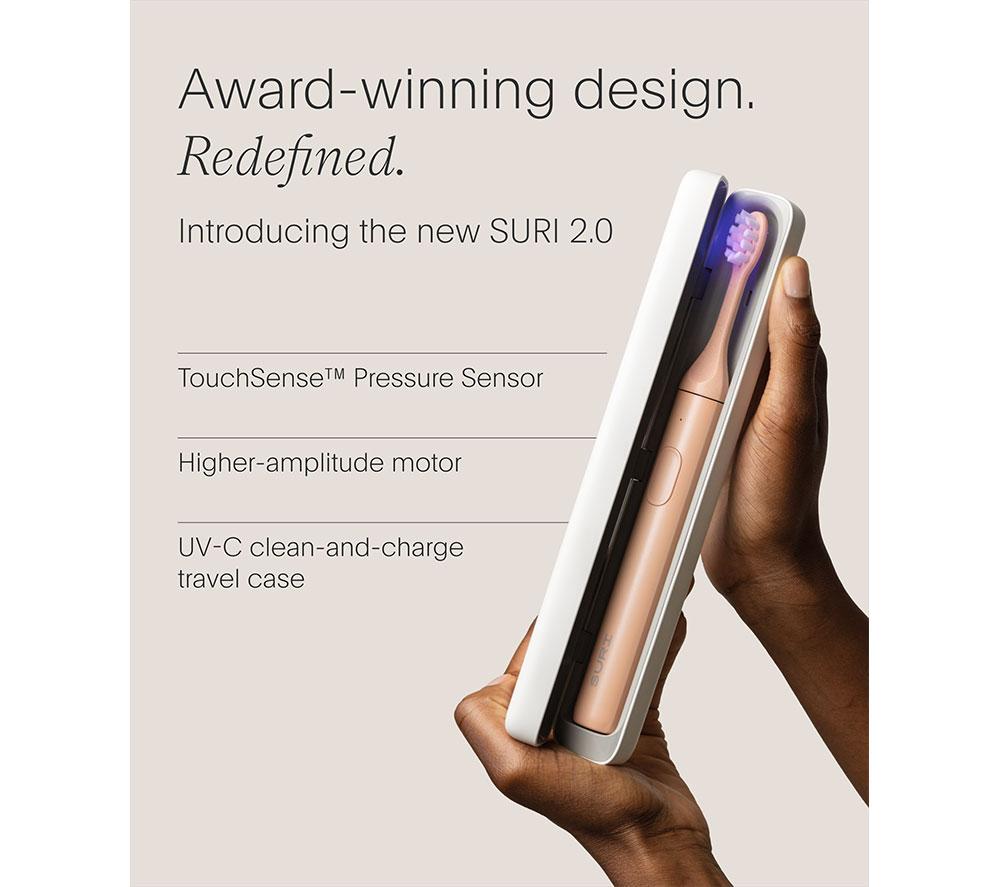 SURI 2.0 Electric Toothbrush - Pink image number 2 of 6
