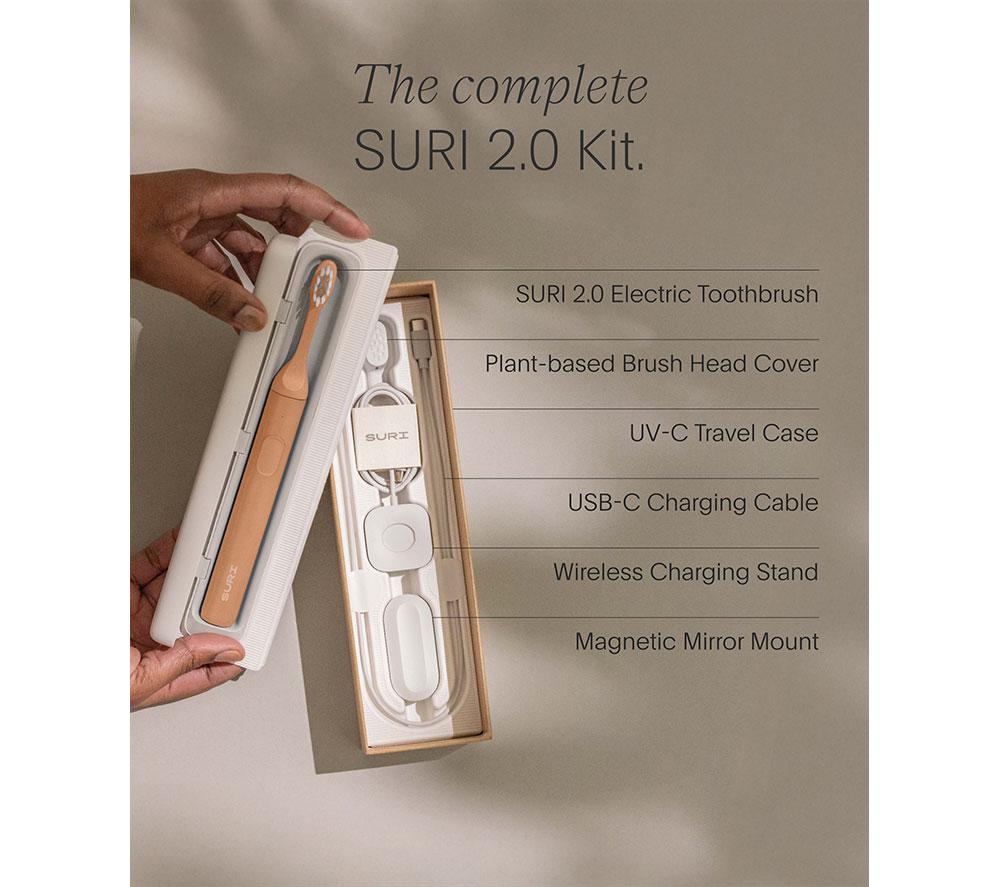 SURI 2.0 Electric Toothbrush - Pink image number 5 of 6