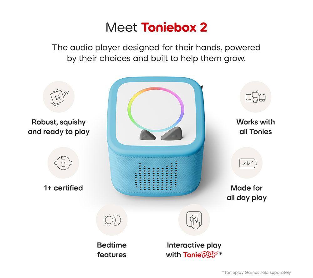 TONIES Toniebox 2 Starter Set - Sky Blue image number 4 of 7