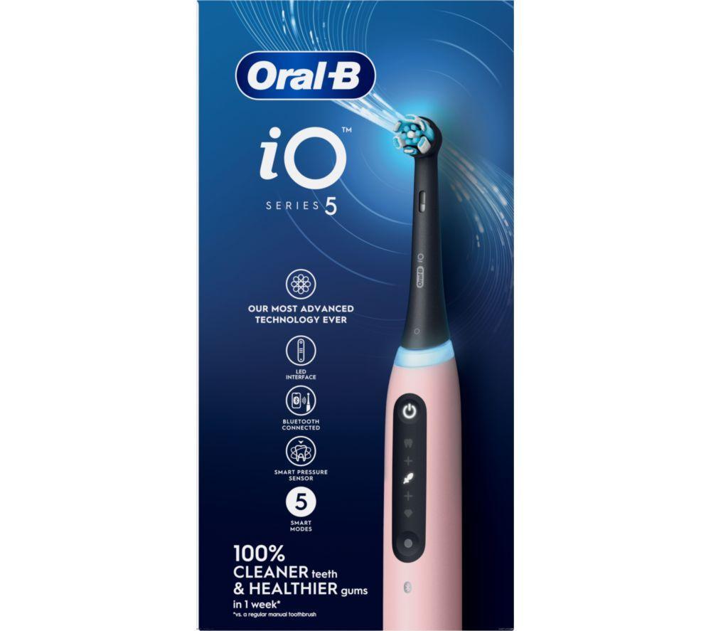 ORAL-B iO 5 Electric Toothbrush - Pink image number 2 of 20