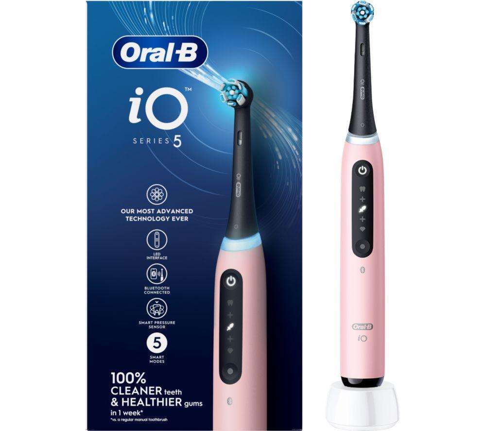 ORAL-B iO 5 Electric Toothbrush - Pink image number 3 of 20