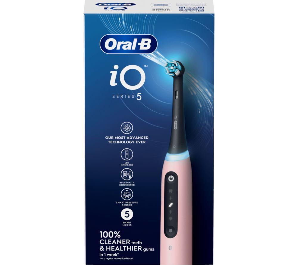 ORAL-B iO 5 Electric Toothbrush - Pink image number 4 of 20