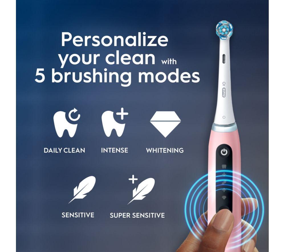 ORAL-B iO 5 Electric Toothbrush - Pink image number 12 of 20