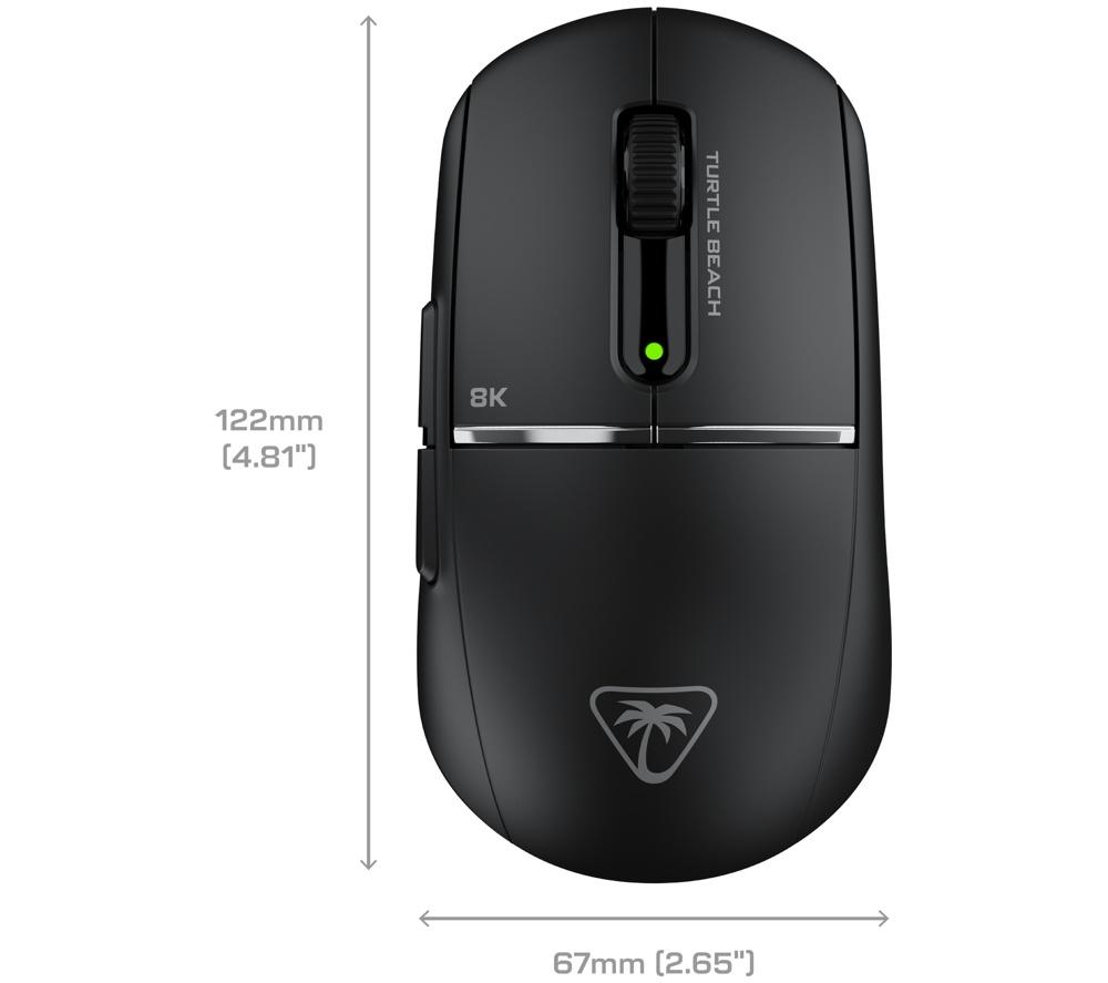 TURTLE BEACH Burst II Pro Wireless Optical Gaming Mouse - Black image number 15 of 15