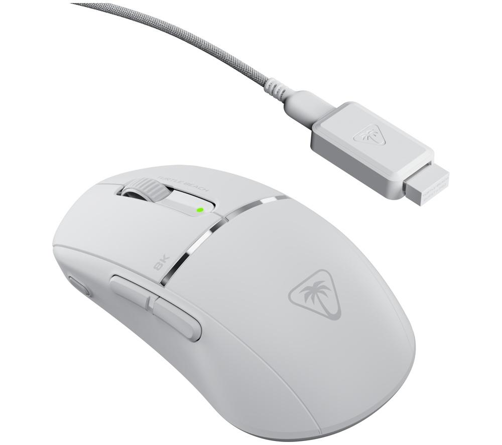 TURTLE BEACH Burst II Pro Wireless Optical Gaming Mouse - White image number 10 of 15