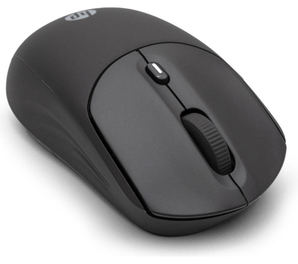 HP 400 Quiet Wireless Optical Mouse - Black image number 2 of 22
