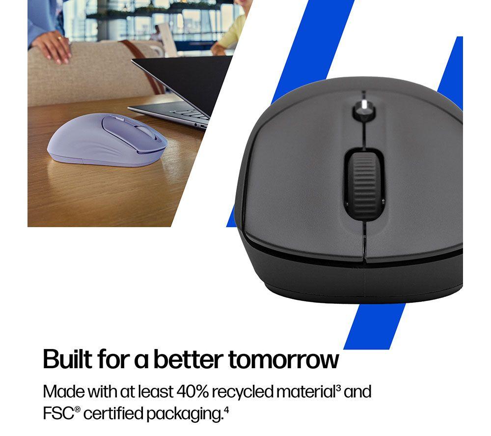 HP 400 Quiet Wireless Optical Mouse - Black image number 10 of 22