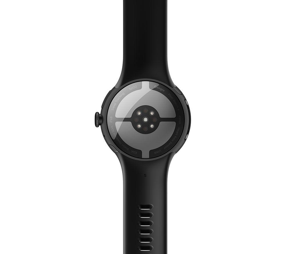 GOOGLE Pixel Watch 4 WiFi - Matte Black Aluminium Case with Obsidian Active Band, 45 mm image number 7 of 8