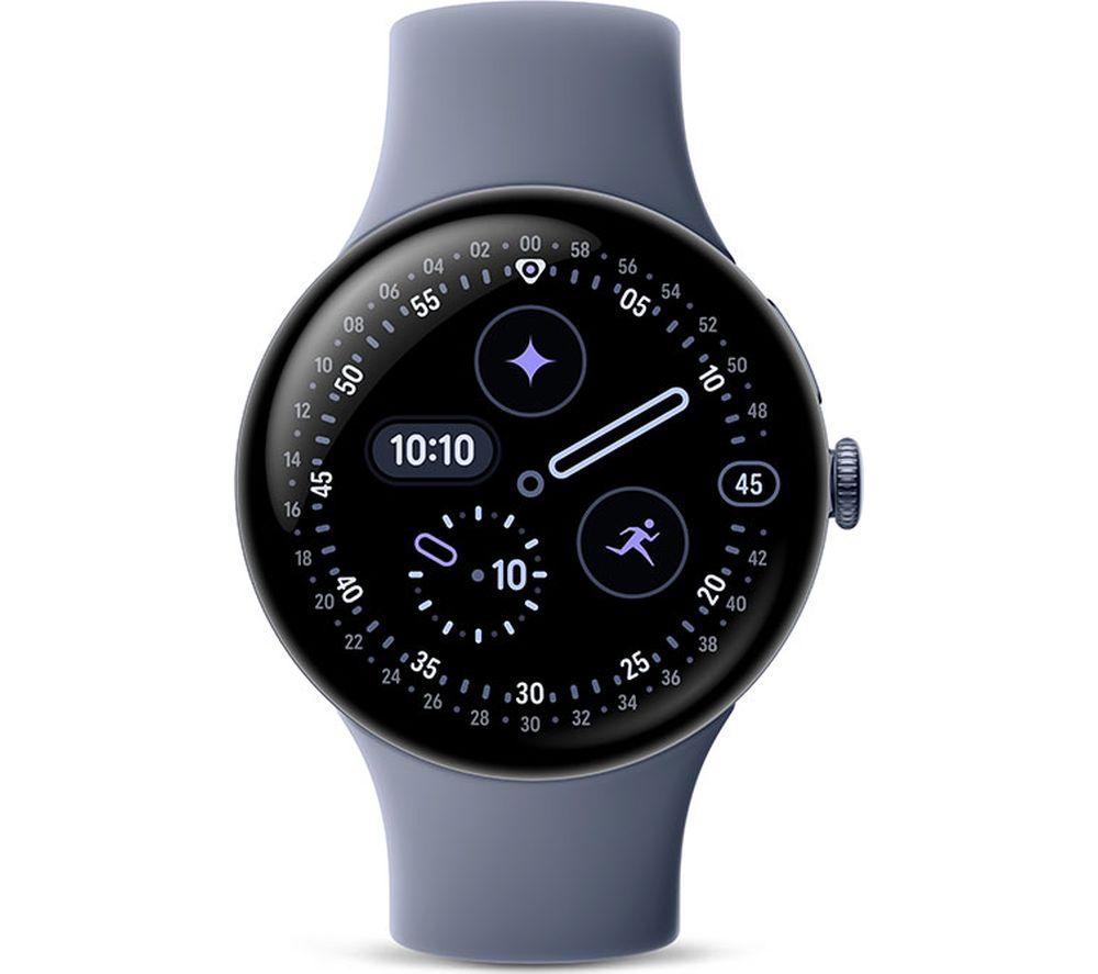 GOOGLE Pixel Watch 4 4G LTE - Satin Moonstone Aluminium Case with Moonstone Active Band, 45 mm image number 2 of 5