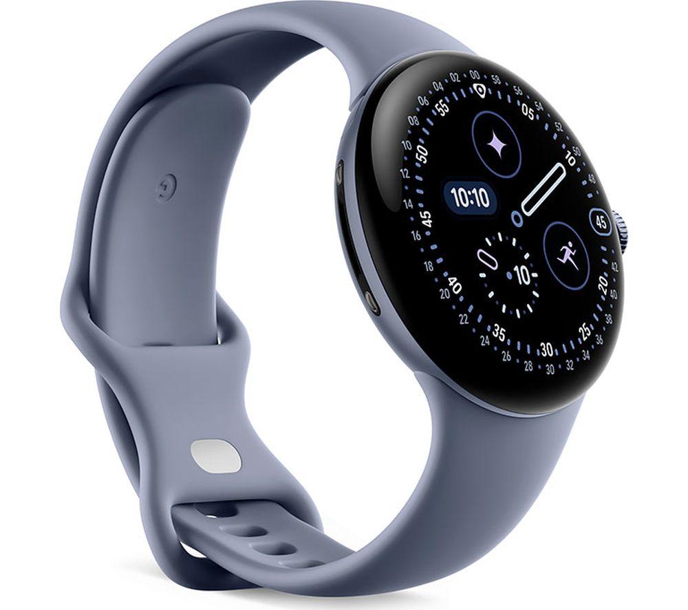 GOOGLE Pixel Watch 4 4G LTE - Satin Moonstone Aluminium Case with Moonstone Active Band, 45 mm image number 3 of 5