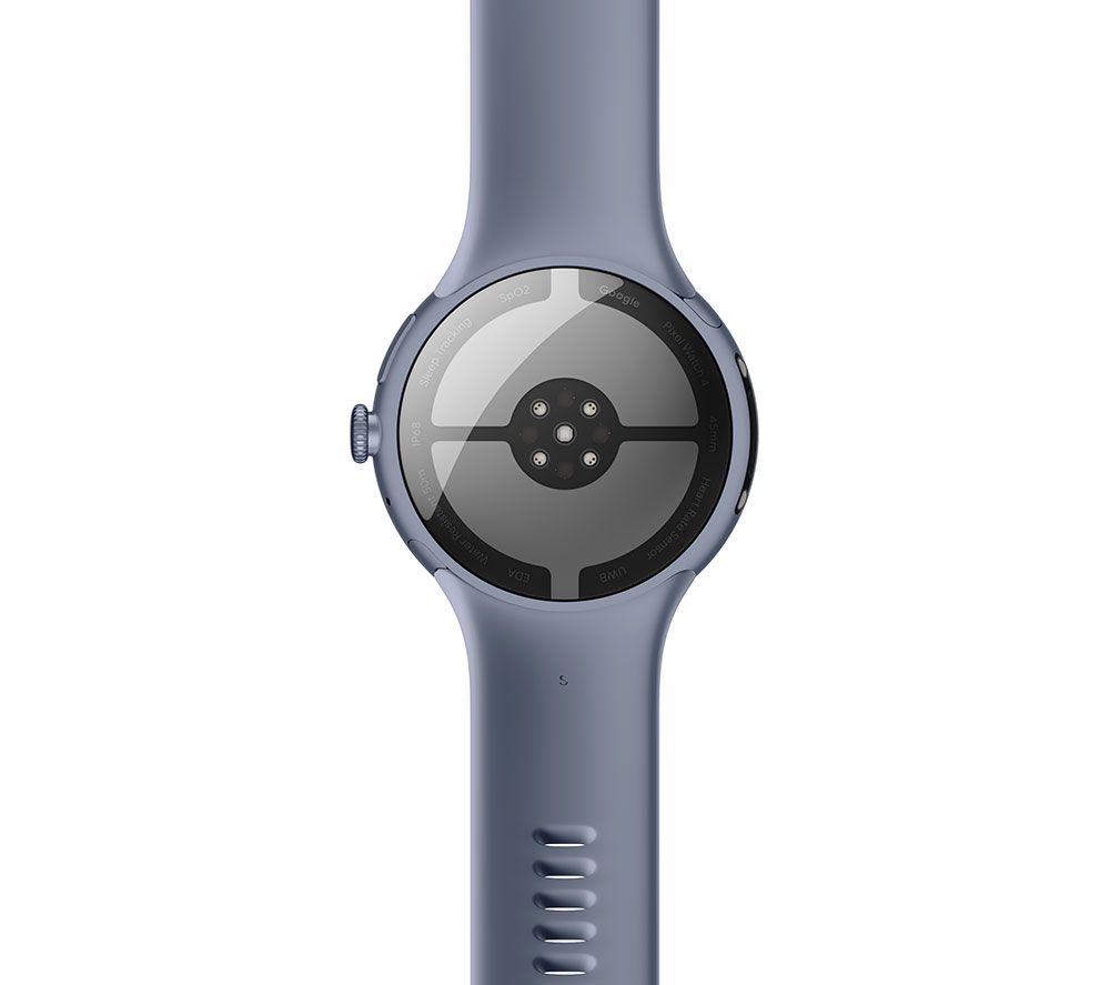 GOOGLE Pixel Watch 4 4G LTE - Satin Moonstone Aluminium Case with Moonstone Active Band, 45 mm image number 4 of 5