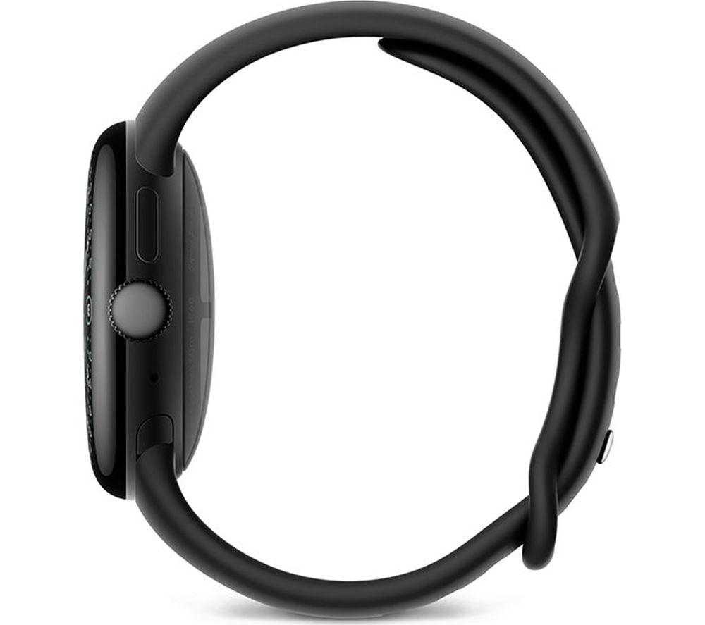 GOOGLE Pixel Watch 4 WiFi - Matte Black Aluminium Case with Obsidian Active Band, 41 mm image number 5 of 8