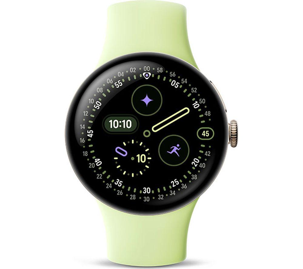 Buy GOOGLE Pixel Watch 4 WiFi - Champagne Gold Aluminium Case with