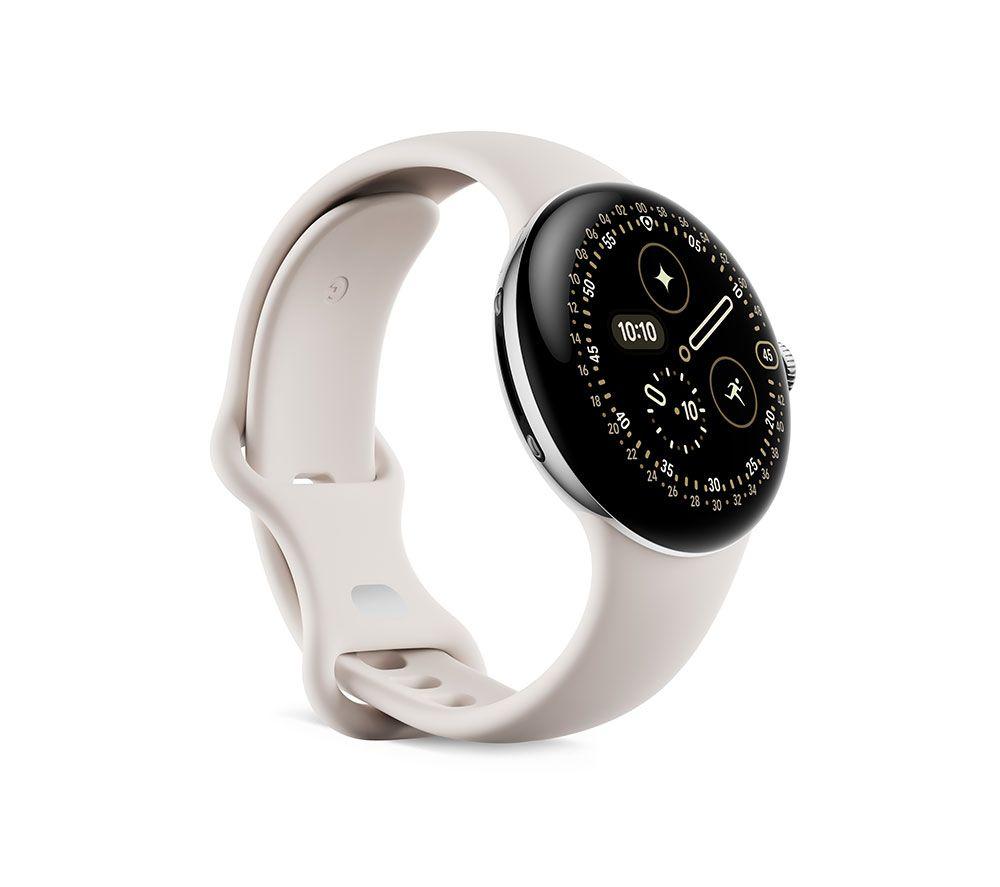 GOOGLE Pixel Watch 4 4G LTE - Matte Black Aluminium Case with Porcelain Active Band, 41 mm image number 2 of 8