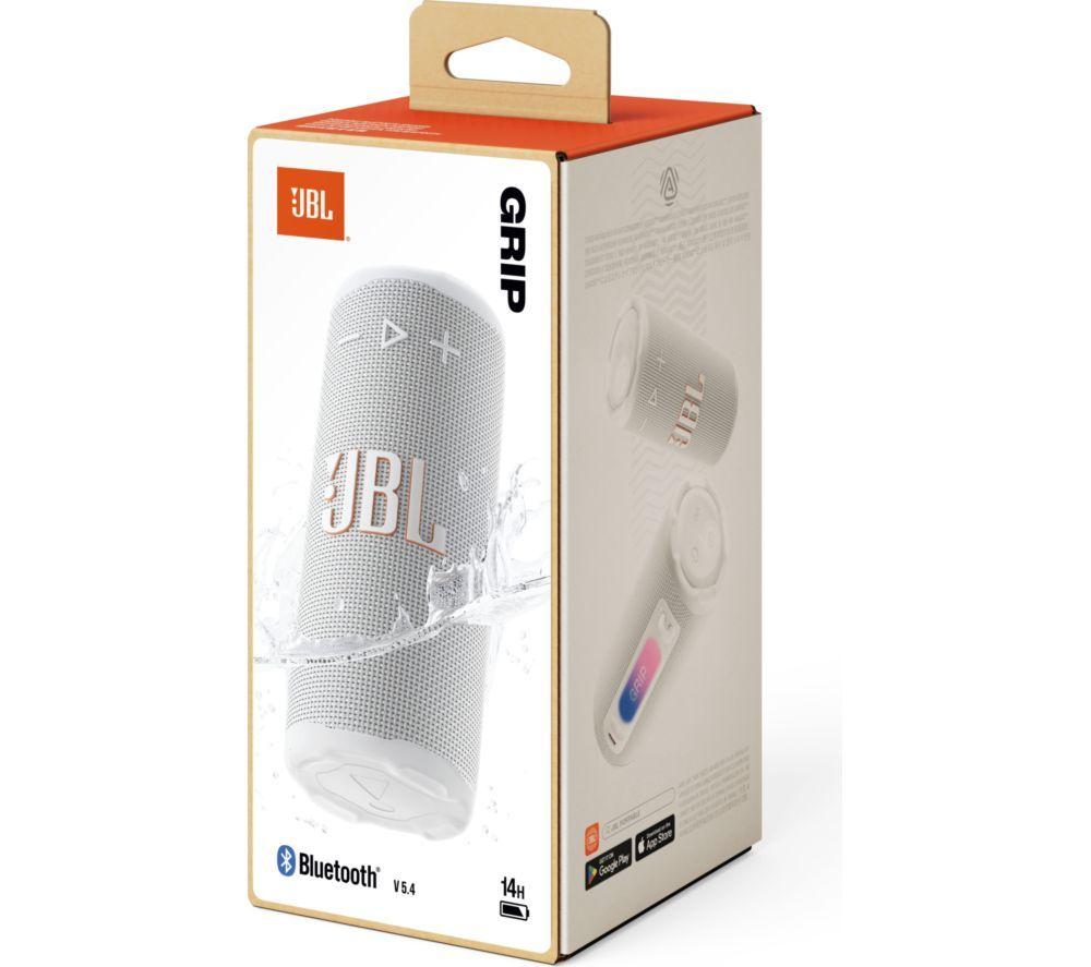 JBL Grip Portable Bluetooth Speaker - White image number 10 of 10