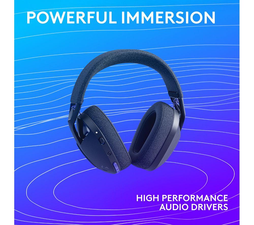 LOGITECH G321 LIGHTSPEED Wireless Bluetooth Gaming Headset - Black image number 14 of 17