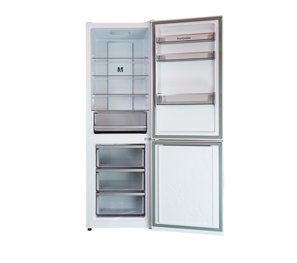 MONTPELLIER MDANF188W 60/40 Fridge Freezer - White image number 2 of 4
