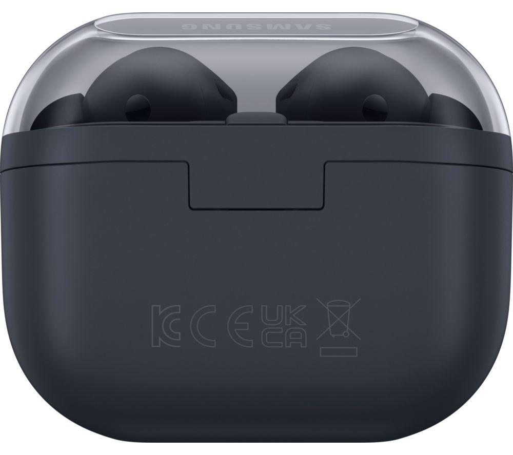 SAMSUNG Galaxy Buds3 FE Wireless Bluetooth Noise-Cancelling Earbuds - Black image number 5 of 8