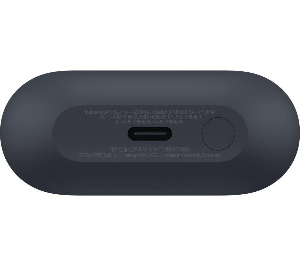 SAMSUNG Galaxy Buds3 FE Wireless Bluetooth Noise-Cancelling Earbuds - Black image number 6 of 8
