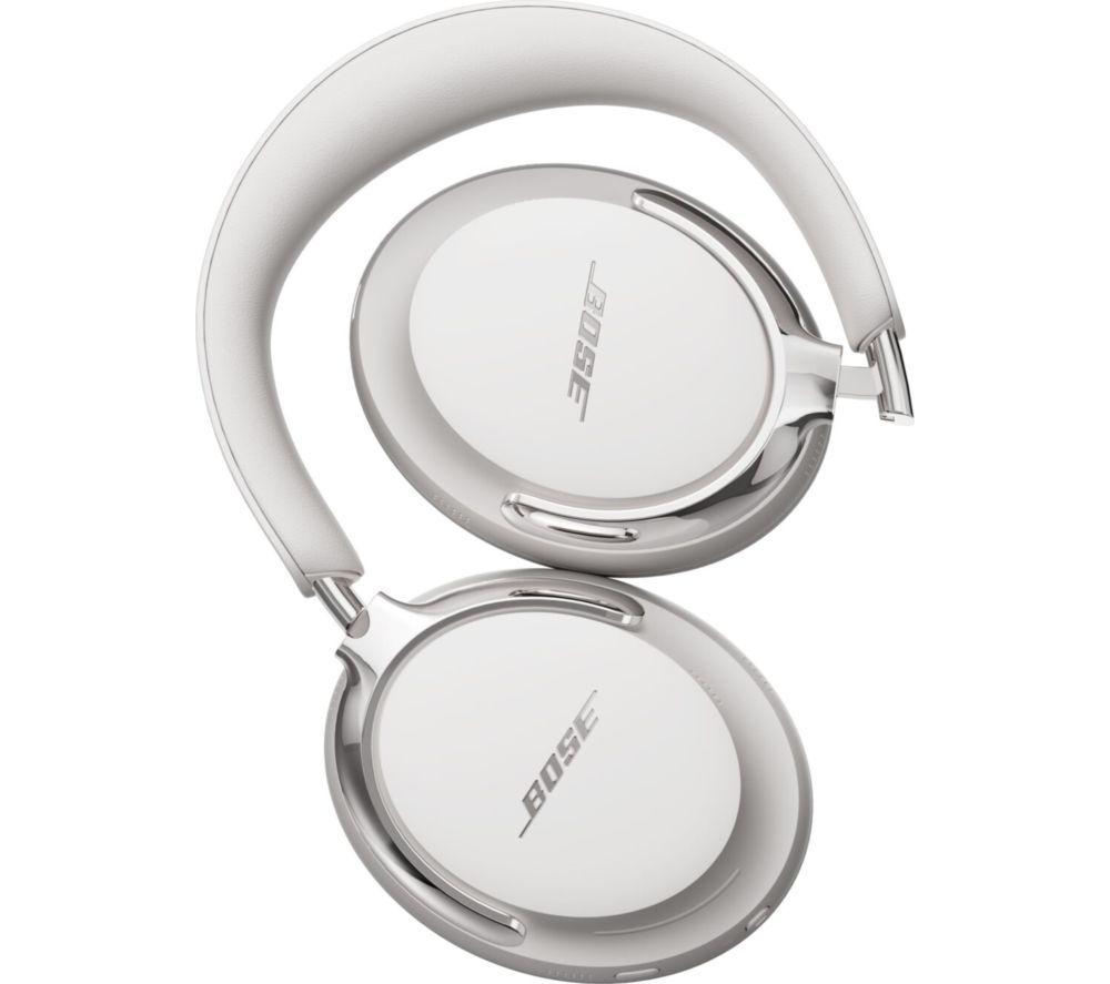 BOSE QuietComfort Ultra (2nd Gen) Wireless Bluetooth Noise-Cancelling Headphones - White image number 5 of 9